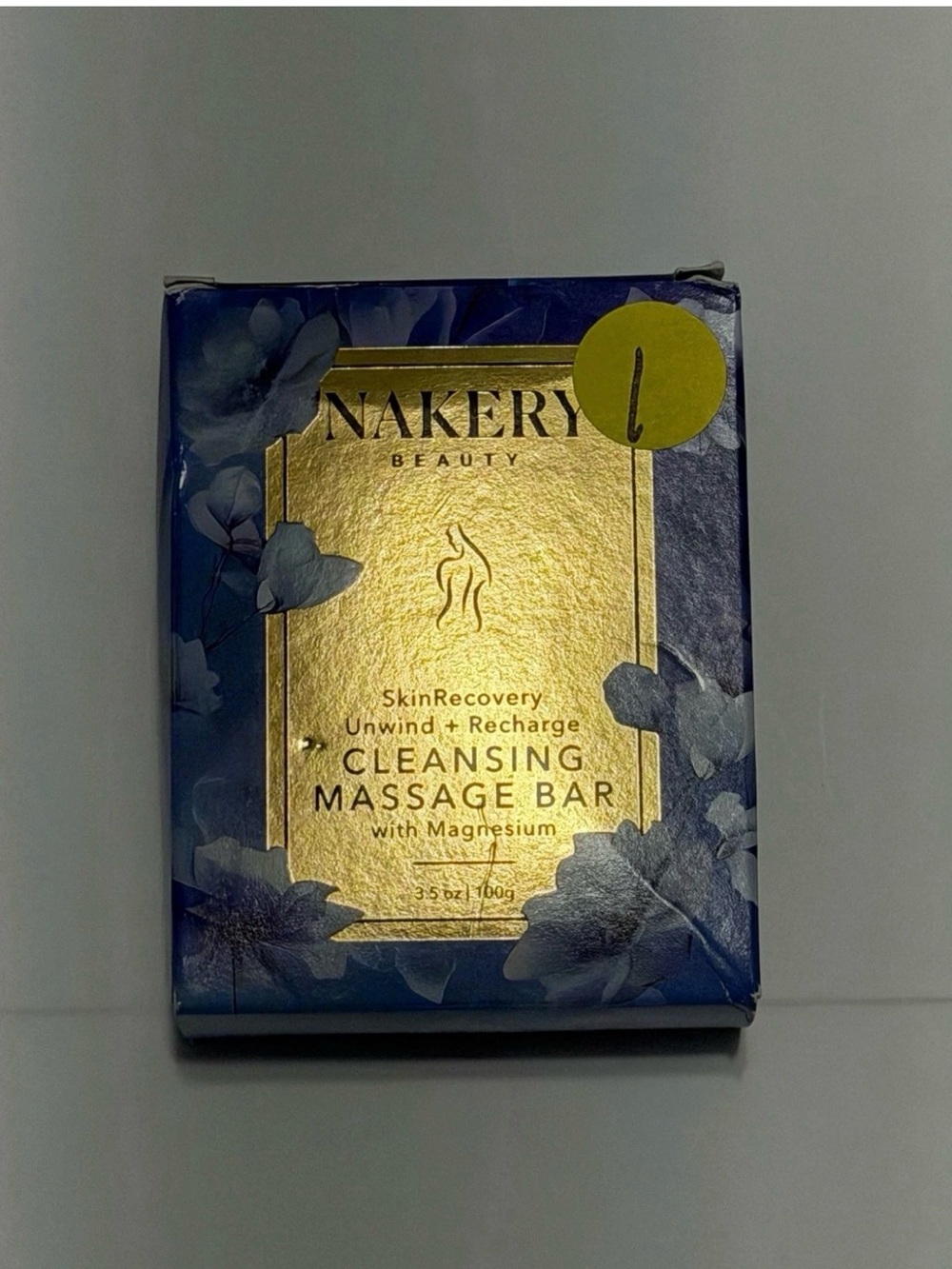 Nakery Cleansing Massage Bar with Magnesium